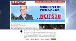 Desktop Screenshot of neitsch-klima.de